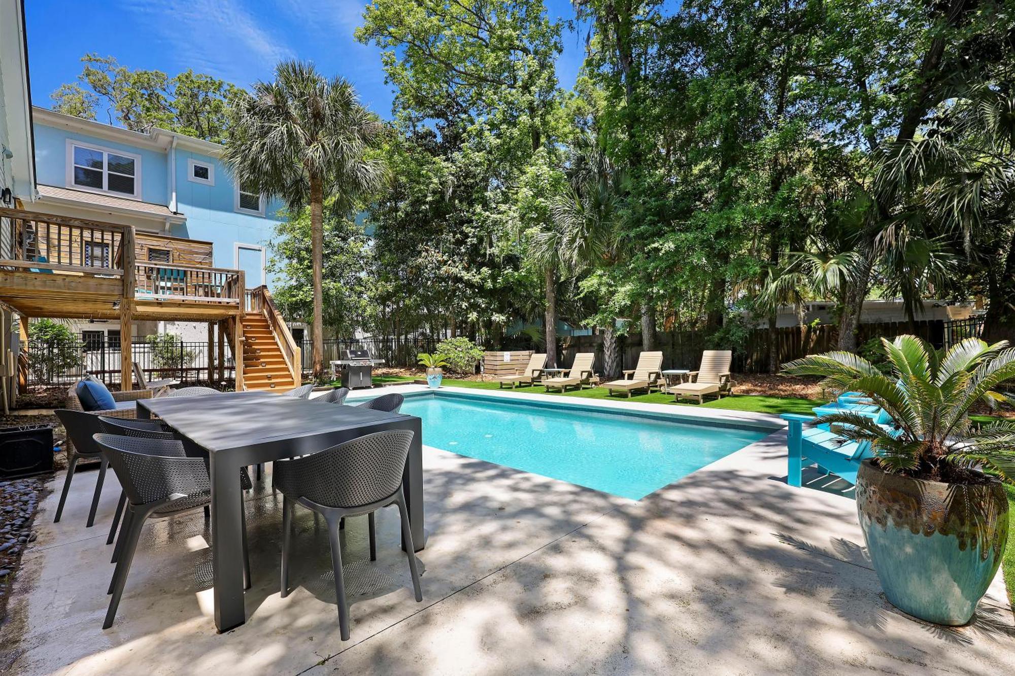 9 Flamingo Street Villa Хилтън Хед Айлънд Екстериор снимка